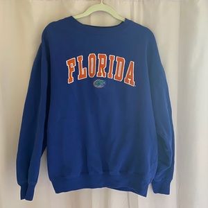 vintage oversized university of florida crewneck
